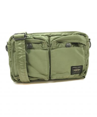 中古・古着通販】PORTER (ポーター) ショルダーバッグ グリーン