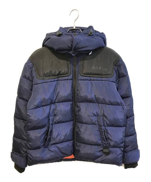 DIESEL（ディーゼル）DIESEL (ディーゼル) W-RUSSELL-PAD JACKET　A08863 ネイビー サイズ:Lの古着・服飾アイテム