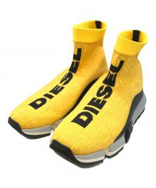 DIESEL（ディーゼル）の古着「H-PADOLA MID SOCK　Y01957 P0338 T3026」｜イエロー