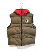 NAPAPIJRIナパピリ）の古着「ダウンベスト」｜ブラウン