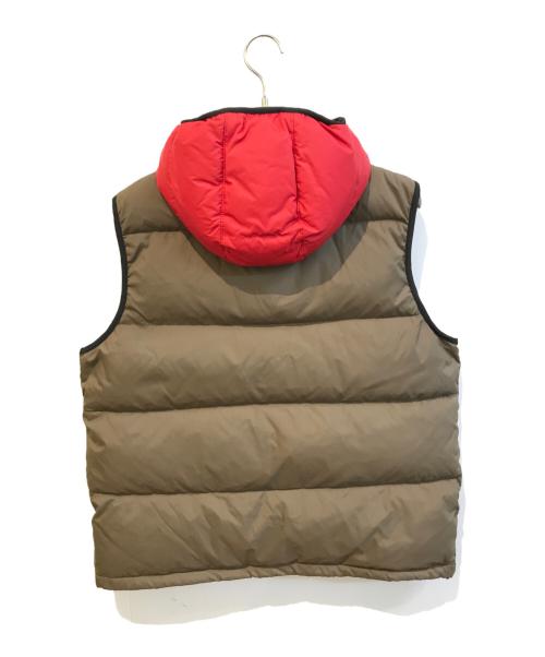 NAPAPIJRI（ナパピリ）NAPAPIJRI (ナパピリ) ダウンベスト ブラウン サイズ:Lの古着・服飾アイテム