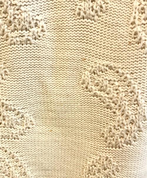 GIORGIO ARMANI（ジョルジョアルマーニ）GIORGIO ARMANI (ジョルジョアルマーニ) コットンニット アイボリー サイズ:XLの古着・服飾アイテム