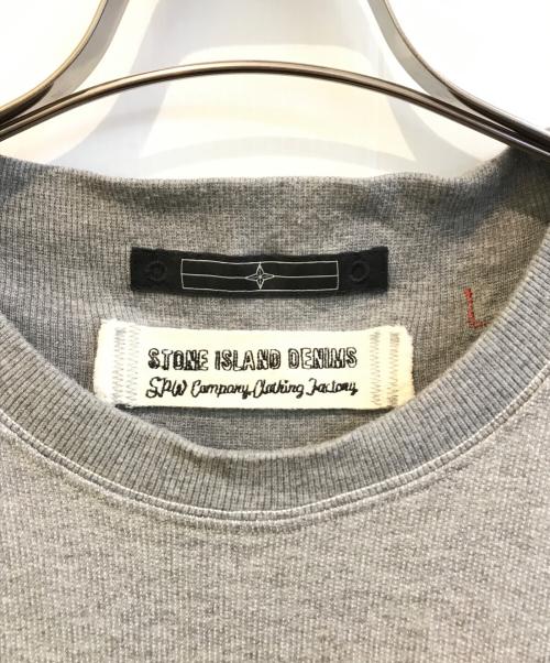 Stone Island Denims（ストーンアイランドデニム）Stone Island Denims (ストーンアイランドデニム) 00’Sスウェット グレー サイズ:Lの古着・服飾アイテム