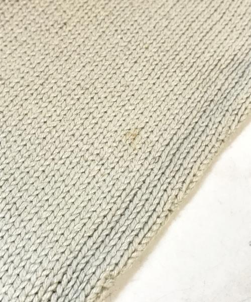 STONE ISLAND（ストーンアイランド）STONE ISLAND (ストーンアイランド) 00’Sシルクニット ホワイト サイズ:XLの古着・服飾アイテム