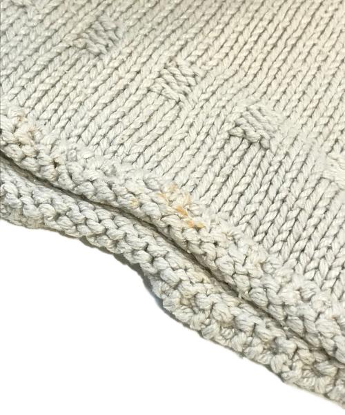 STONE ISLAND（ストーンアイランド）STONE ISLAND (ストーンアイランド) 00’Sシルクニット ホワイト サイズ:XLの古着・服飾アイテム