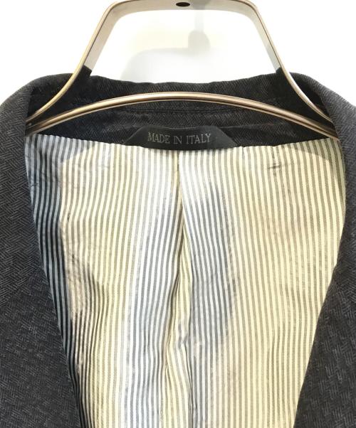 GIORGIO ARMANI（ジョルジョアルマーニ）GIORGIO ARMANI (ジョルジョアルマーニ) テーラードジャケット 8WGGG02B T00V5 ブラック サイズ:54の古着・服飾アイテム