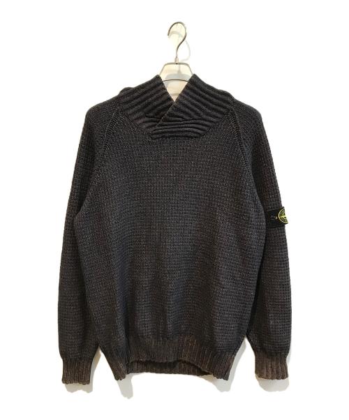 STONE ISLAND（ストーンアイランド）STONE ISLAND (ストーンアイランド) ニット　6715565D5 ネイビー サイズ:XXLの古着・服飾アイテム