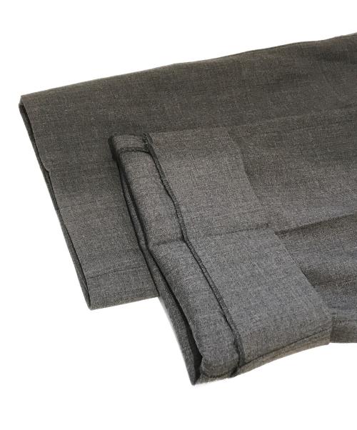 GIORGIO ARMANI（ジョルジョアルマーニ）GIORGIO ARMANI (ジョルジョアルマーニ) センタープレスパンツ グレー サイズ:XLの古着・服飾アイテム