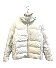 DESCENTE（デサント）の古着「ダウンジャケット　DAMOGK34U」｜アイボリー