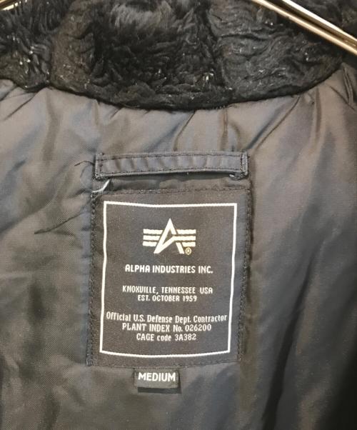ALPHA（アルファ）ALPHA (アルファ) N-3B ジャケット/フライトジャケット　20024-01 ブラック サイズ:Mの古着・服飾アイテム