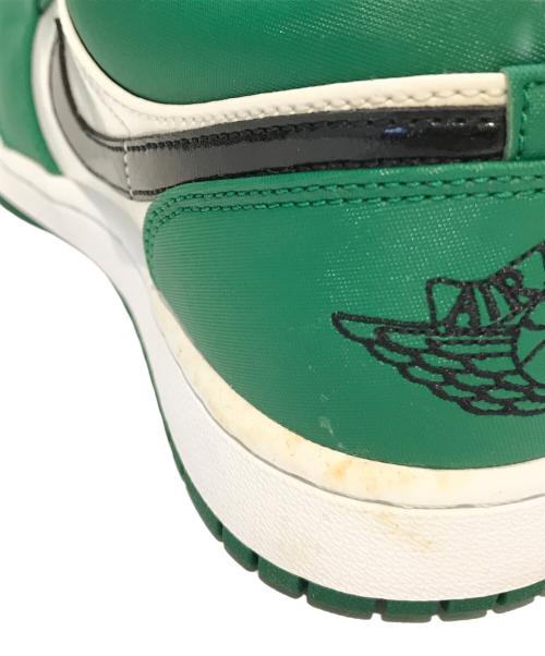 NIKE（ナイキ）NIKE (ナイキ) AIR JORDAN 1 LOW グリーン サイズ:26の古着・服飾アイテム