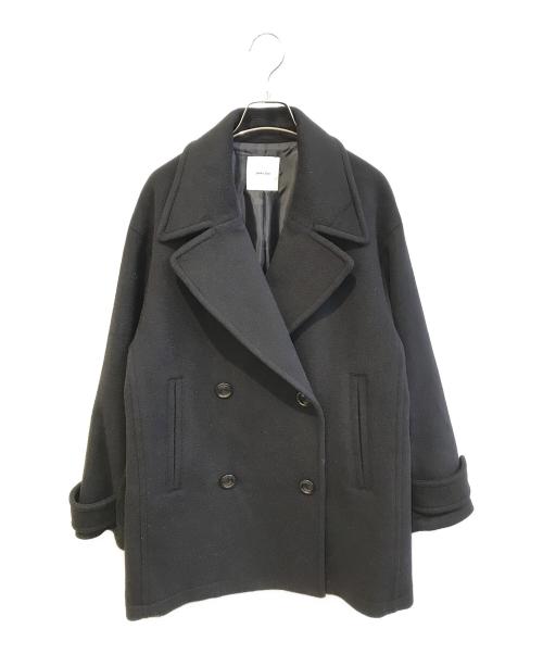Spick and Span（スピック＆スパン）Spick and Span (スピック＆スパン) S160ビーバーPコート　25020200203040 ブラック サイズ:36の古着・服飾アイテム