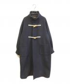 JOHNSON WOOLEN MILLSジョンソンウーレンミルズ）の古着「ダッフルコート」｜ネイビー