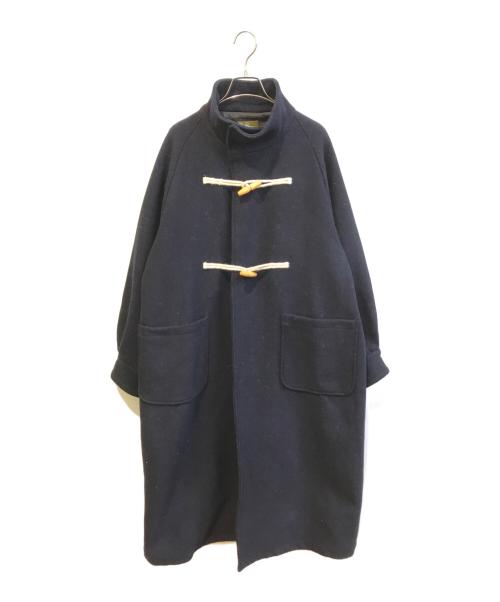 JOHNSON WOOLEN MILLS（ジョンソンウーレンミルズ）Johnson Woolen Mills (ジョンソンウーレンミルズ) ダッフルコート ネイビー サイズ:38の古着・服飾アイテム