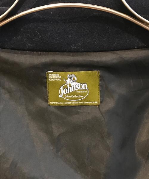 JOHNSON WOOLEN MILLS（ジョンソンウーレンミルズ）Johnson Woolen Mills (ジョンソンウーレンミルズ) ダッフルコート ネイビー サイズ:38の古着・服飾アイテム