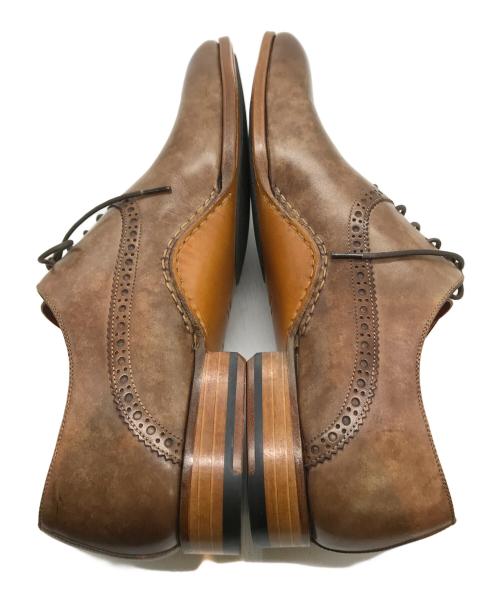 MAGNANNI（マグナーニ）MAGNANNI (マグナーニ) メダリオンシューズ ベージュ サイズ:26の古着・服飾アイテム