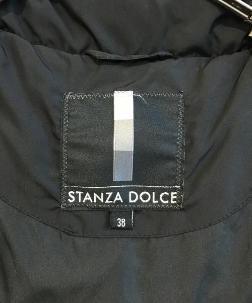 STANZA DOLCE（スタンザドルチェ）stanza dolce (スタンザドルチェ) ダウンコート ブラック サイズ:Mの古着・服飾アイテム