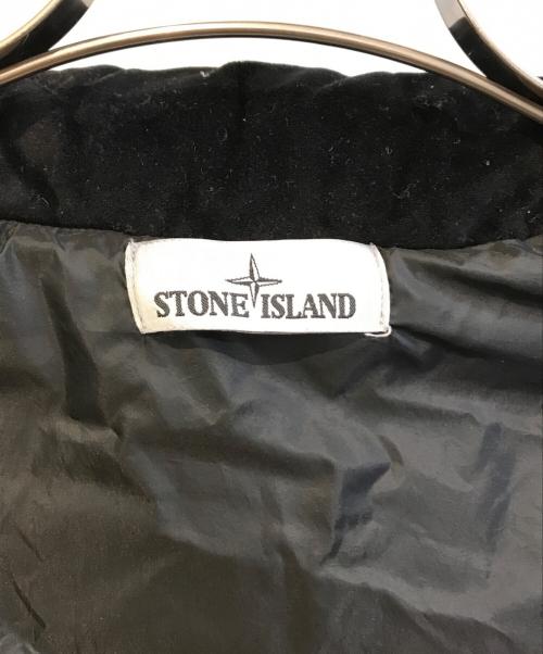 STONE ISLAND（ストーンアイランド）STONE ISLAND (ストーンアイランド) Crinkle Reps Down Parka ブラック サイズ:Lの古着・服飾アイテム