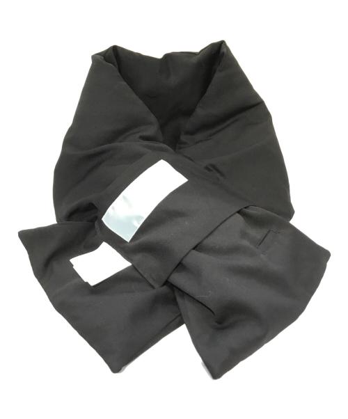 Dulcamara（ドゥルカマラ）Dulcamara (ドゥルカマラ) ダウンマフラー ブラックの古着・服飾アイテム