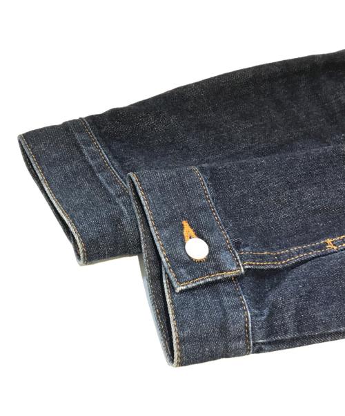 sisisi comfort（スースース―コンフォート）sisisi comfort (スースース―コンフォート) デニムジャケット インディゴ サイズ:38の古着・服飾アイテム