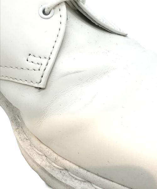Dr.Martens（ドクターマーチン）Dr.Martens (ドクターマーチン) 1461 MONO 3ホールシューズ ホワイト サイズ:UK8の古着・服飾アイテム