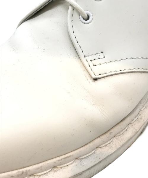 Dr.Martens（ドクターマーチン）Dr.Martens (ドクターマーチン) 1461 MONO 3ホールシューズ ホワイト サイズ:UK8の古着・服飾アイテム