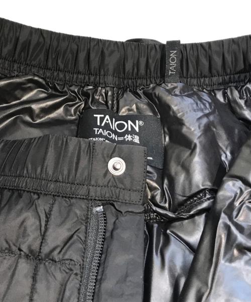 TAION（タイオン）TAION (タイオン) マウンテンダウンパンツ ブラック サイズ:S 未使用品の古着・服飾アイテム