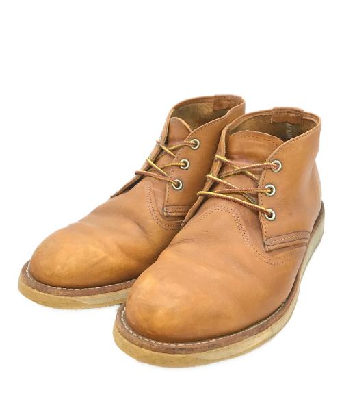 RED WING（レッドウィング）RED WING (レッドウィング) チャッカーブーツ ベージュ サイズ:27cmの古着・服飾アイテム