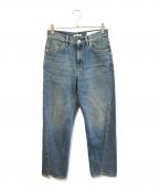 OUR LEGACYアワーレガシー）の古着「SABOT CUT デニムパンツ M2215SC」｜インディゴ