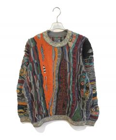 中古・古着通販】Coogi (クージー) 3Dニット マルチカラー サイズ:SS