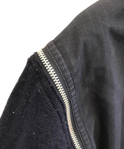 UNDERCOVERISM（アンダーカバーイズム）UNDERCOVERISM (アンダーカバーイズム) レイヤードブルゾン　B254-B16 ネイビー サイズ:Mの古着・服飾アイテム