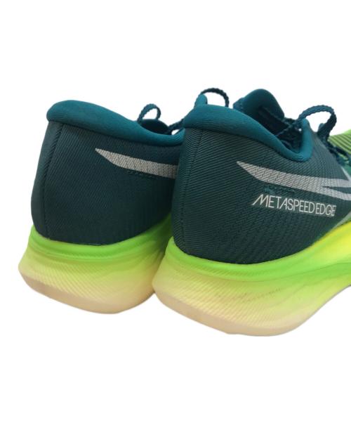 asics（アシックス）asics (アシックス) シューズ グリーン サイズ:24の古着・服飾アイテム