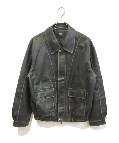 DIMITRI BLACK（ディミトリブラック）DIMITRI BLACK (ディミトリブラック) フェイクレザージャケット ブラック サイズ:Lの古着・服飾アイテム