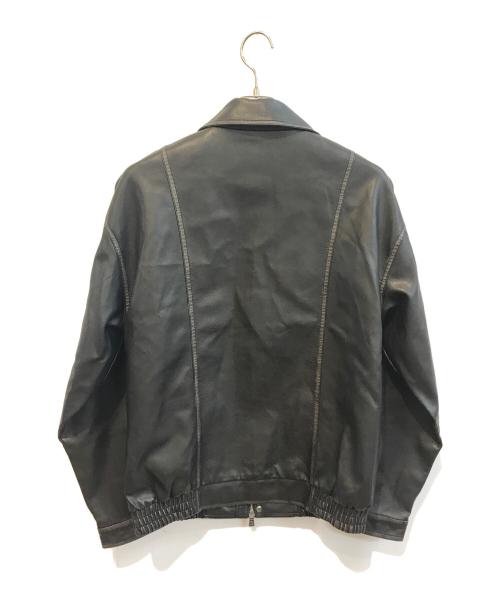 DIMITRI BLACK（ディミトリブラック）DIMITRI BLACK (ディミトリブラック) フェイクレザージャケット ブラック サイズ:Lの古着・服飾アイテム