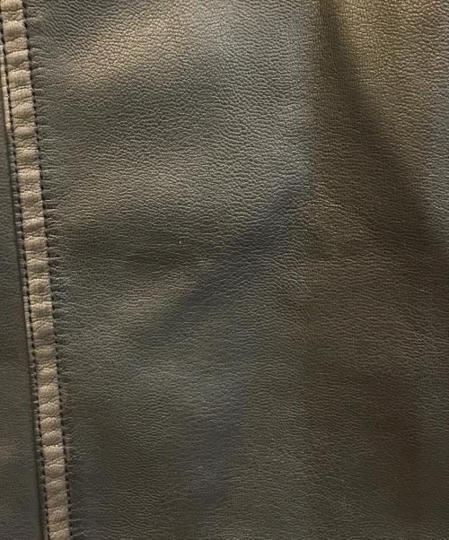 DIMITRI BLACK（ディミトリブラック）DIMITRI BLACK (ディミトリブラック) フェイクレザージャケット ブラック サイズ:Lの古着・服飾アイテム