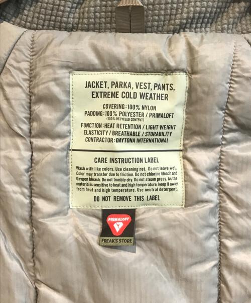 FREAK'S STORE（フリークスストア）FREAK'S STORE (フリークスストア) プリマロフトジャケット 233-1517 カーキ サイズ:Mの古着・服飾アイテム