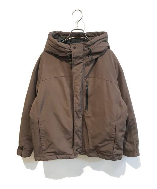 Sonny Label（サニーレーベル）Sonny Label (サニーレーベル) フーディーダウンジャケット LA47-27T001 ブラウン サイズ:freeの古着・服飾アイテム
