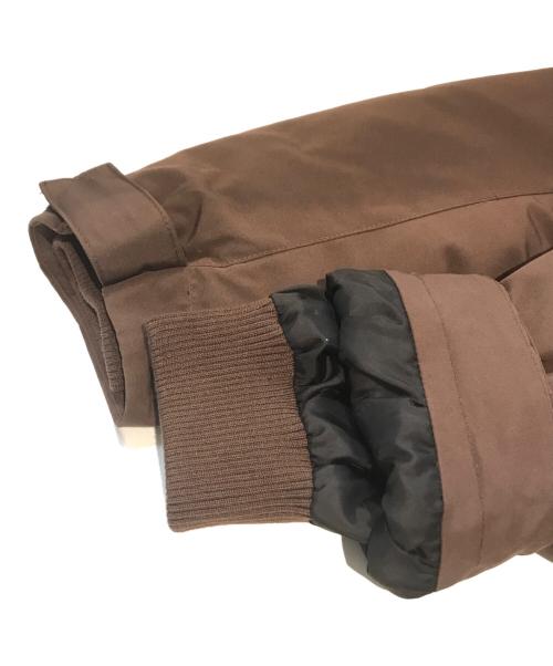 Sonny Label（サニーレーベル）Sonny Label (サニーレーベル) フーディーダウンジャケット LA47-27T001 ブラウン サイズ:freeの古着・服飾アイテム