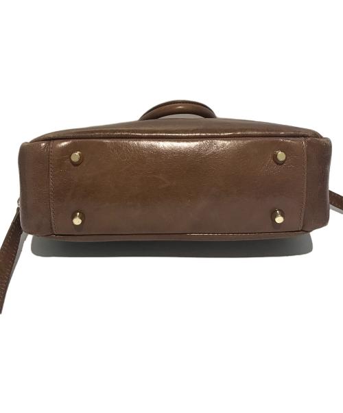 CHRISTIAN VILLA（クリスチャンヴィラ）CHRISTIAN VILLA (クリスチャンヴィラ) 2WAYショルダーバッグ ブラウンの古着・服飾アイテム
