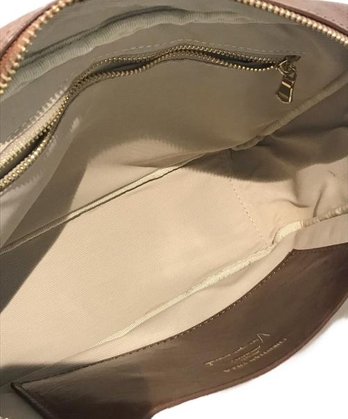 CHRISTIAN VILLA（クリスチャンヴィラ）CHRISTIAN VILLA (クリスチャンヴィラ) 2WAYショルダーバッグ ブラウンの古着・服飾アイテム