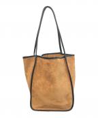 iommiイオミ）の古着「syntetic suede big tote」｜ブラウン