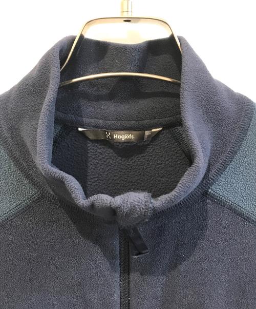 HAGLOFS（ホグロフス）HAGLOFS (ホグロフス) フリースジャケット ブルー サイズ:Sの古着・服飾アイテム