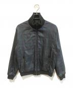 FRED PERRYフレッドペリー）の古着「リバーシブル中綿ジャケット F2036」｜グリーン×ブラック