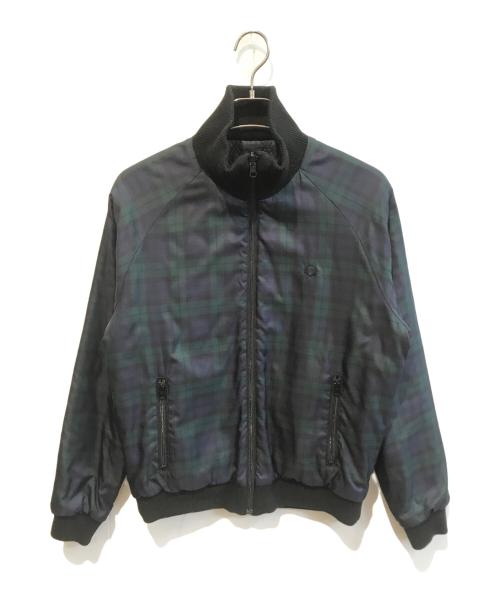 FRED PERRY（フレッドペリー）FRED PERRY (フレッドペリー) リバーシブル中綿ジャケット F2036 グリーン×ブラック サイズ:Lの古着・服飾アイテム