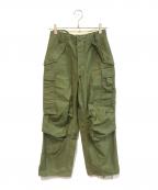 US ARMYユーエスアーミー）の古着「M-65フィールドパンツ」｜カーキ
