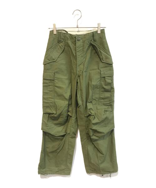 US ARMY（ユーエスアーミー）US ARMY (ユーエスアーミー) M-65フィールドパンツ カーキ サイズ:W28の古着・服飾アイテム
