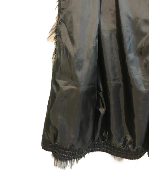 SUPPLIER（サプライヤー）SUPPLIER (サプライヤー) Full-Zip Faux Fur Jacket ブラック サイズ:Lの古着・服飾アイテム