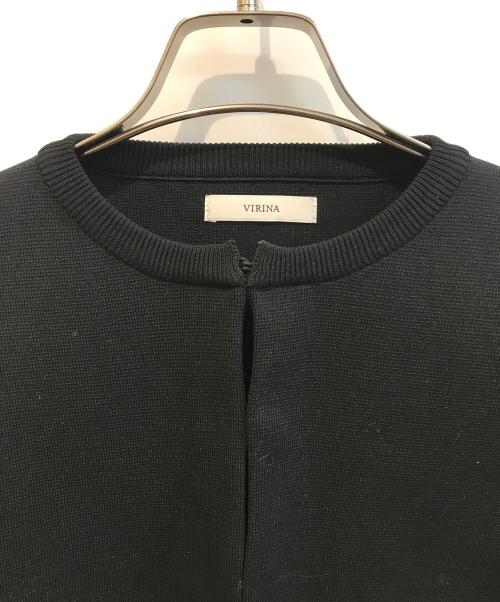 VIRINA（ヴィリーナ）VIRINA (ヴィリーナ) ローラカーディガン ブラック サイズ:S/Mの古着・服飾アイテム
