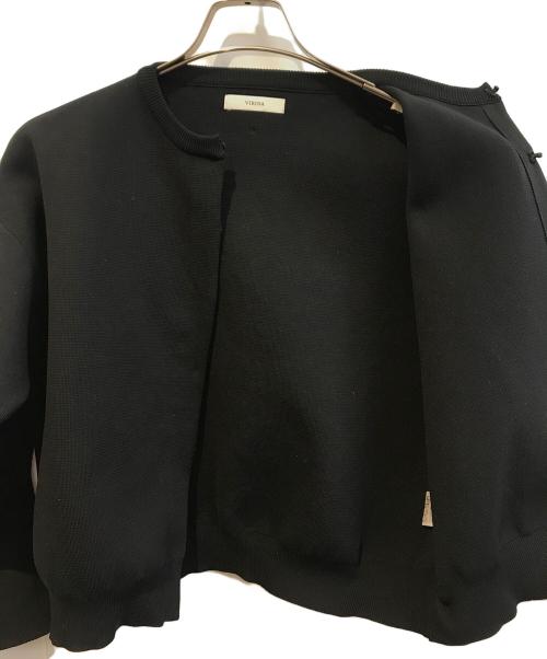 VIRINA（ヴィリーナ）VIRINA (ヴィリーナ) ローラカーディガン ブラック サイズ:S/Mの古着・服飾アイテム