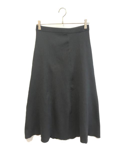 VIRINA（ヴィリーナ）VIRINA (ヴィリーナ) ニットスカート ブラック サイズ:S/Mの古着・服飾アイテム